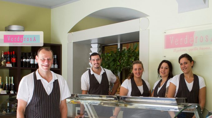 Verderosa, tutti i colori e i sapori del gelato