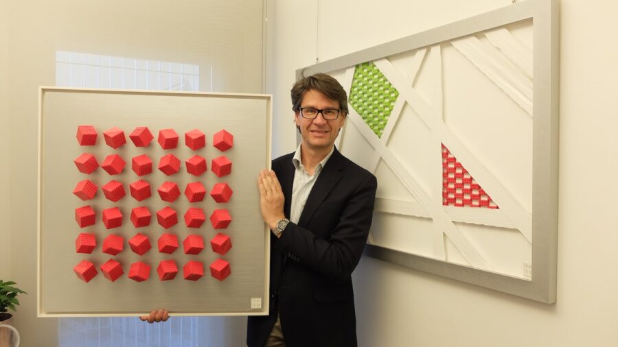 Mangili, l’immobiliarista che usa i mattoni come cura