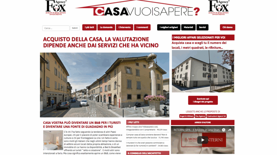 casavuoisapere.it, tutta la verità sul mattone