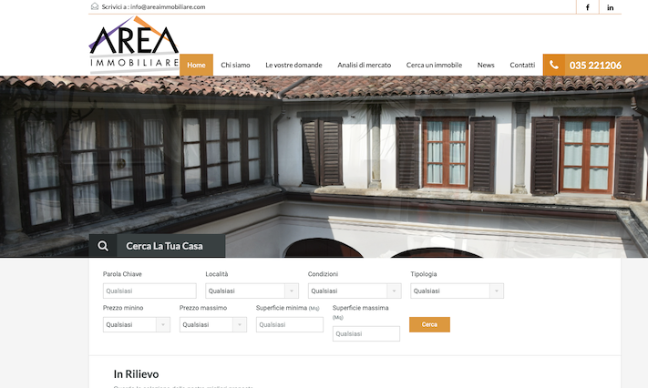 Area immobiliare, “vendiamo” 40 anni d’esperienza