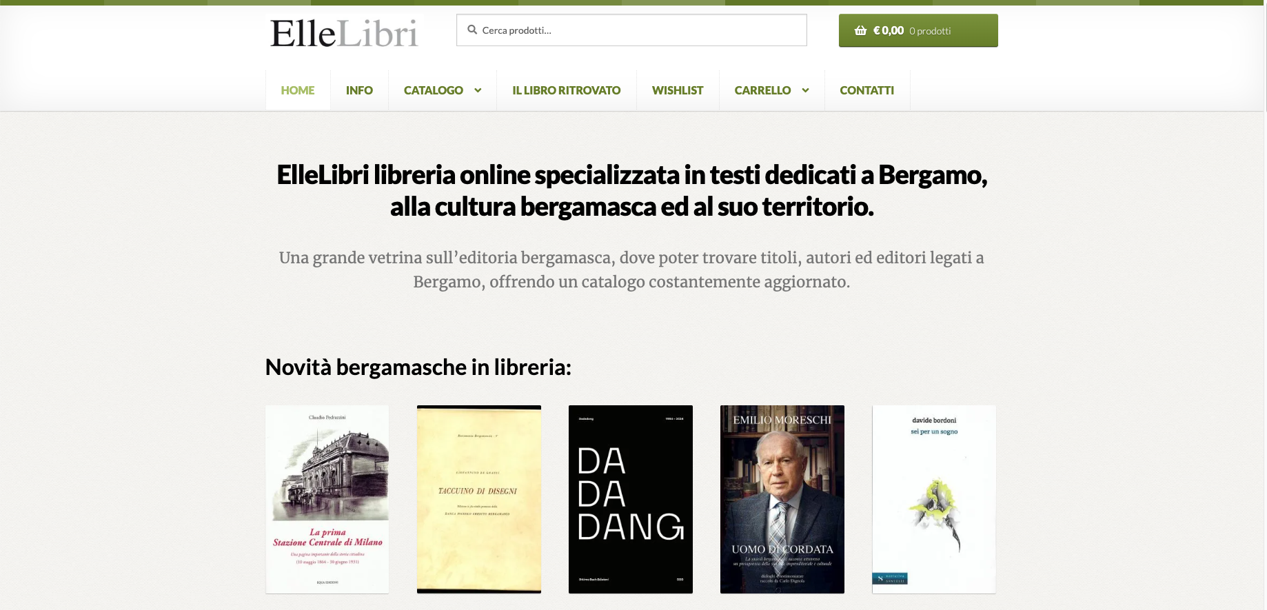 Elle Libri, per leggere tutto su  Bergamo