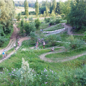 Bike Park di Ghisalba, pedalare nel verde è così   bello da far “impennare” il numero di chi lo fa