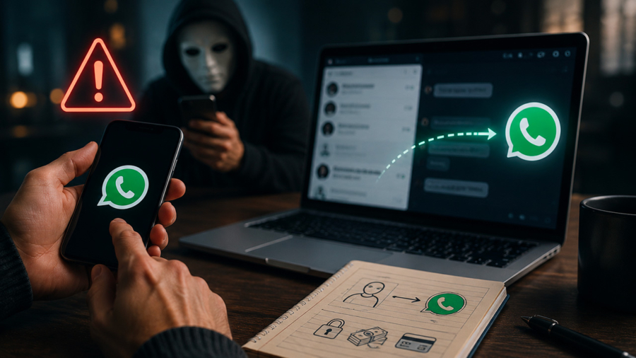 Perché i truffatori vogliono sempre spostare la conversazione su WhatsApp