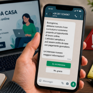 “Abbiamo ricevuto il suo curriculum”: attenzione alla truffa dei finti lavori online
