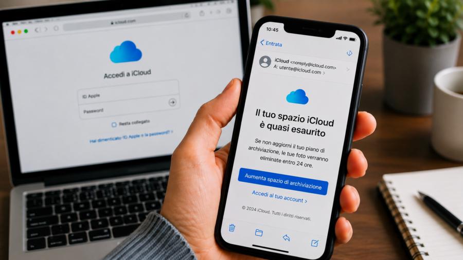 “Le tue foto saranno cancellate”: attenzione alla truffa iCloud