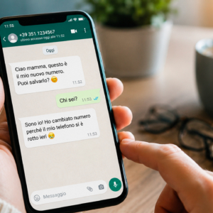 “Ciao mamma, questo è il mio nuovo numero”: come funziona la truffa WhatsApp